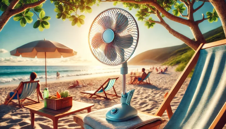 Beat The Heat With Foldable Clip Fan Magic - 01