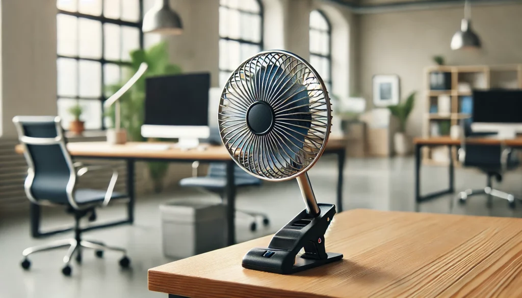 Clip Fan With Keep Your Space Breezy For A Comfortable Atmosphere - 04