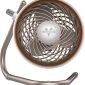 Pivot Clip Personal Air Circulator Fan with Multi-Surface Clip Portable Fan-Copper front