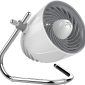 Pivot Clip Personal Air Circulator Fan with Multi-Surface Clip Portable Fan-Ice White