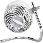 Pivot Clip Personal Air Circulator Fan with Multi-Surface Clip Portable Fan-Ice White back