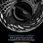 Pivot Clip Personal Air Circulator Fan with Multi-Surface Clip Portable Fan-black customize