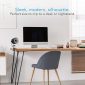 Pivot Clip Personal Air Circulator Fan with Multi-Surface Clip Portable Fan-black for desk