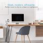 Pivot Clip Personal Air Circulator Fan with Multi-Surface Clip Portable Fan-white on desk