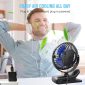 Portable Small USB Clip on Fan with Cord Powered Desk Fan-cooling