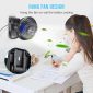 Portable Small USB Clip on Fan with Cord Powered Desk Fan-hang fan design
