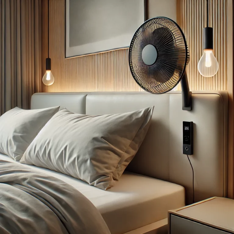 Sleep Cool and Soundly In Bed With A Clip Fan - 01
